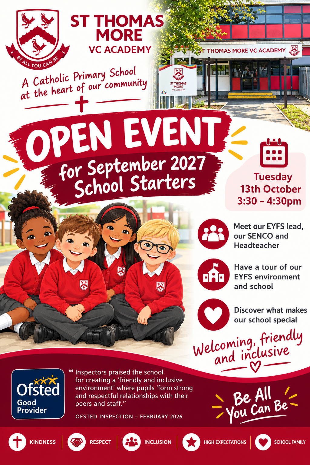 Reception Open Event - Thursday 13th October